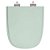 Tampa de Vaso Sanitário Poliéster Soft Close Ibiza Verde Àgua (Verde Claro) para vaso Incepa - Imagem 1