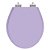 Tampa de Vaso Sanitário Poliéster Soft Close Carina Bermuda (Lilás) para Ideal Standard - Imagem 1