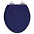 Tampa de Vaso Sanitário Poliéster Soft Close Convencional / Oval Cobalto (Azul Escuro) para vaso Ideal Standard - Imagem 1