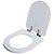 Tampa de Vaso Sanitário Poliéster Soft Close Compacta Branco para vaso Sensea - Imagem 2