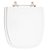 Tampa de Vaso Sanitário Poliéster Like Branco para vaso Celite - Imagem 1