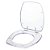 Tampa de Vaso Sanitário Poliéster Stylus Transparente para vaso Celite - Imagem 2