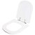 Tampa de Vaso Sanitário Poliéster Fiori Flox Branco em Resina - Imagem 2