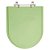 Tampa de Vaso Sanitário Poliéster Fiori Jasmim Verde Claro em Resina - Imagem 1