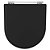 Tampa de Vaso Sanitário Poliéster Calypso Preto para vaso Incepa - Imagem 1