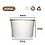 Pote de Papel 1600 ml - Branco - Imagem 2