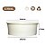 Pote de Papel 1250 ml - Branco - Imagem 2