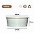 Pote de Papel 580 ml - Branco - Imagem 2