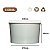 Pote de Papel 1100 ml - Branco - Imagem 2