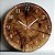 Relógio de Parede Estilo Madeira Rústica - Imagem 4