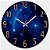 Relógio de Parede Abstrato Azul Futurista - Imagem 1
