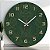 Relógio de Parede Abstrato Verde Botânico - Imagem 5