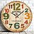 Relógio de Parede Estilo Vintage Bistrô de Paris - Imagem 4
