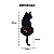 Relogio De Parede Pendulo Gato Preto Criativo Blackcat Em Acrílico UV - Imagem 6