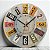 Relógio de Parede Colagem Vintage - Imagem 2