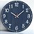 Relógio de Parede Madeira Azul - Imagem 2