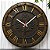 Relógio de Parede Rústico Romano - Imagem 3