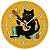 Relógio de Parede Gato Preto Tocando Violão - Imagem 1