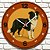 Relógio de Parede Cachorro Border Collie - Imagem 2