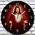 Relógio de Parede Cristo Vermelho - Imagem 2
