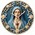 Relógio de Parede Nossa Senhora - Imagem 1
