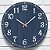 Relógio de Parede Minimalista Azul - Imagem 2