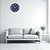 Relógio de Parede Minimalista Azul - Imagem 3