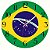 Relógio de Parede Países Brasil - Imagem 1