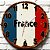 Relógio de Parede Países França Bandeira - Imagem 2