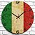 Relógio de Parede Países Bandeira Itália - Imagem 2