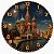 Relógio de Parede Países Rússia Catedral - Imagem 1