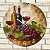Relógio de Parede Vinho Barril de Madeira - Imagem 2