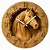 Relógio de Parede Fazenda Country Cavalo Entalhado - Imagem 1