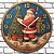 Relógio de Parede Datas Festivas Natal Papai Noel Árvore de Presentes - Imagem 2
