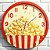Relógio de Parede Cinema Pipoca - Imagem 2