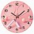 Relógio de Parede Esportes Tênis Raquete Rosa - Imagem 1