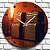 Relógio de Parede Música Baterias Caixas de Som - Imagem 2