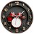 Relógio de Parede Música Bateria Vermelha - Imagem 1