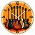 Relógio de Parede Música Guitarra Várias Guitarras - Imagem 1