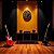 Relógio de Parede Música Guitarra Várias Guitarras Fogo - Imagem 4