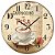 Relógio de Parede Capuccino Pisa Itália - Imagem 1