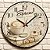 Relógio de Parede Café Expresso Postkart Vintage - Imagem 2