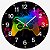 Relógio de Parede Game Colorido - Imagem 1