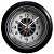 Relógio de Parede Veículos Pneu Cromado - Imagem 1