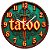 Relógio de Parede Profissão Tatuador - Imagem 1