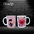 Caneca de Porcelana Policial/Segurança/Guarda Feminino - Imagem 1