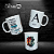 Caneca Porcelana Salmo 23 + NOME - Imagem 1