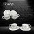 2 Xícaras de Café com Pires com Logo – 75ml - Imagem 1