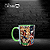 Caneca de Porcelana Colorida Verde One Piece com Nome - Imagem 2