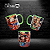 Caneca de Porcelana Colorida Verde One Piece com Nome - Imagem 1